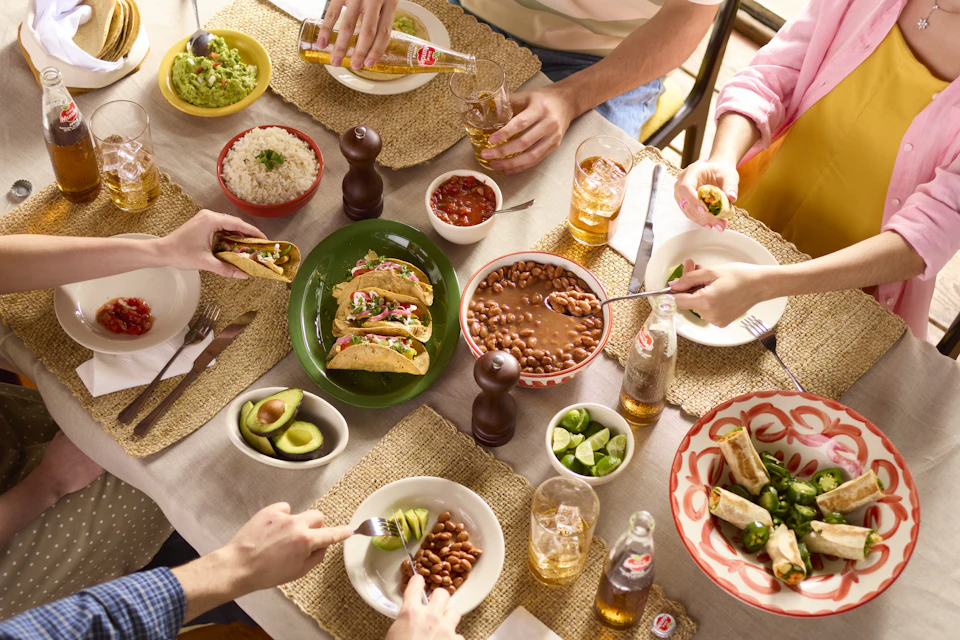 Comida sentada tras la ceremonia